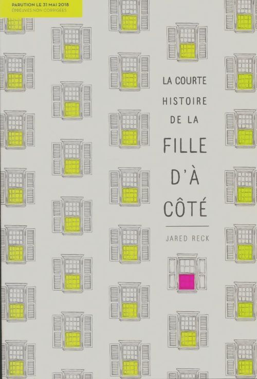 Livrenpoche : La courte histoire de la fille d'a cote - Jared Reck - Livre