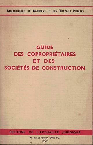 Livrenpoche : Guide des copropriétaires et des sociétés de construction - Collectif - Livre
