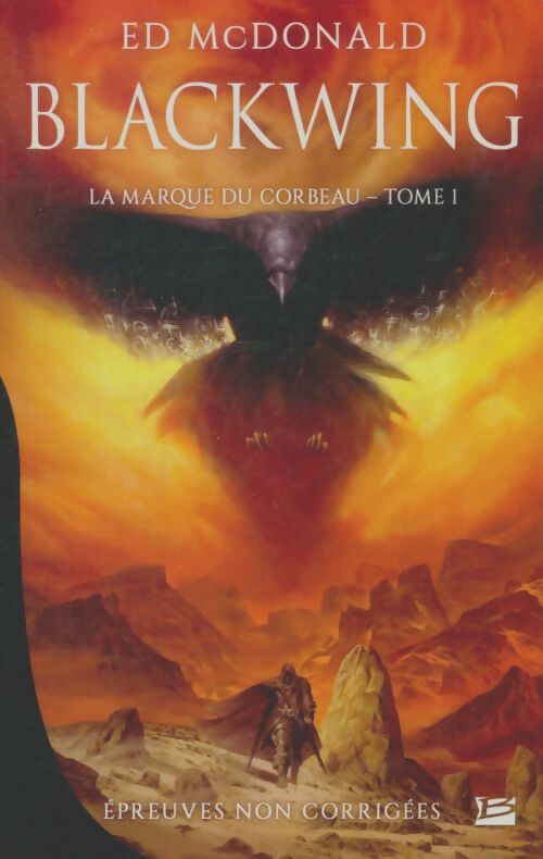 Livrenpoche : Blackwing t1 : La marque du corbeau - Ed Mcdonald - Livre