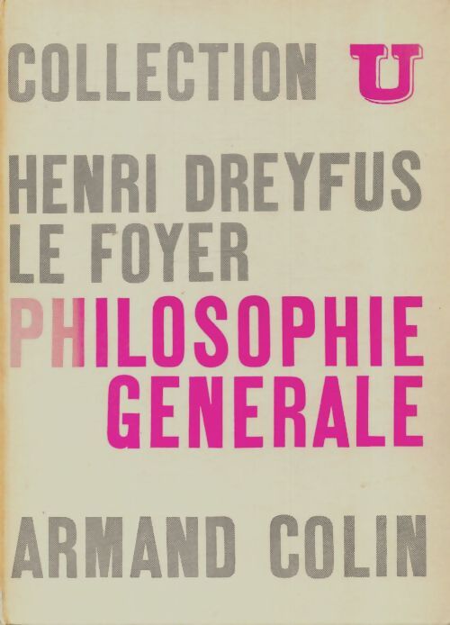 Livrenpoche : Philosophie générale - Henri Dreyfus - Livre