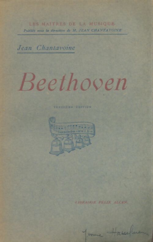 Livrenpoche : Beethoven - Jean Chantavoine - Livre