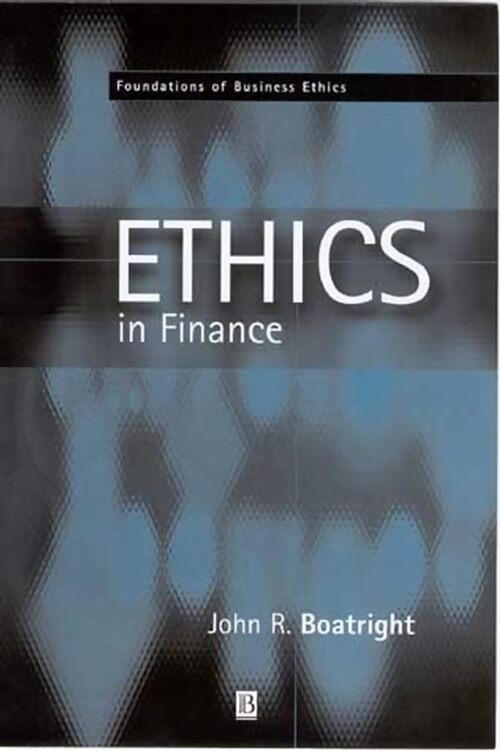 Livrenpoche : Ethics in finance - John-R Boatright - Livre