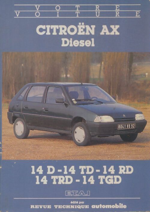 Livrenpoche : Citroën AX diesel - Collectif - Livre