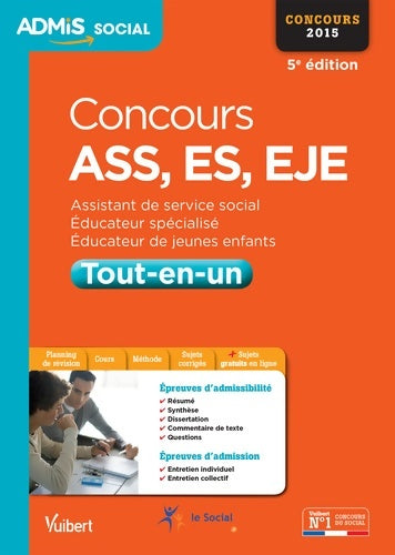 Livrenpoche : Concours ASS ES EJE Tout-en-un - Isabelle Camenen-Kaya - Livre