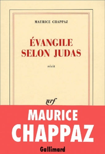 Livrenpoche : Évangile selon Judas - Maurice Chappaz - Livre