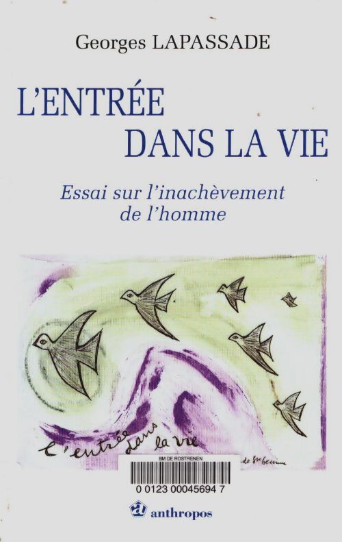 Livrenpoche : L'entrée dans la vie - Georges Lapassade - Livre