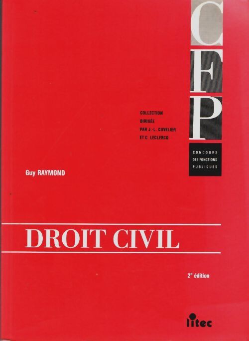Livrenpoche : Droit civil - Guy Raymond - Livre