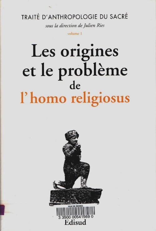 Livrenpoche : Traité d'anthropologie du sacré Tome I - Julien Ries - Livre