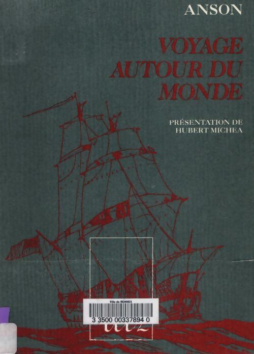 Livrenpoche : Voyage autour du monde : 1740-1744 - Anson - Livre