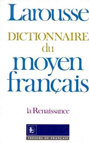 Livrenpoche : Dictionnaire du moyen français - A. -J. Greimas - Livre