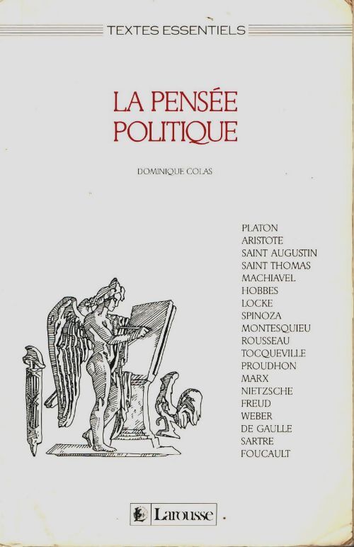 Livrenpoche : La pensée politique - Dominique Colas - Livre