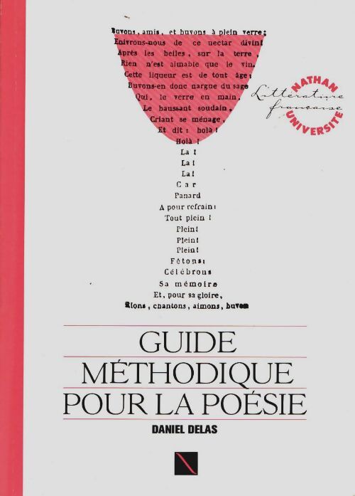 Livrenpoche : Guide méthodique pour la poésie - Daniel Delas - Livre