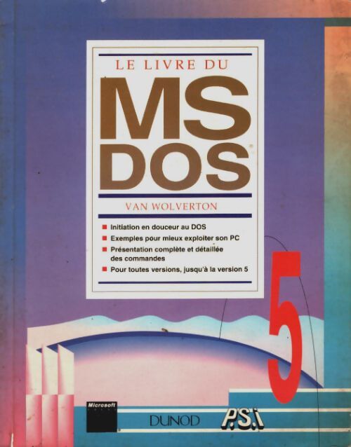 Livrenpoche : Le livre du ms-dos - Van Wolverton - Livre