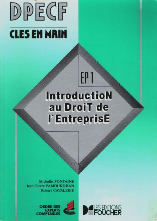 Livrenpoche : Introduction au droit de l'entreprise : Ep 1 - Robert Cavalerie - Livre