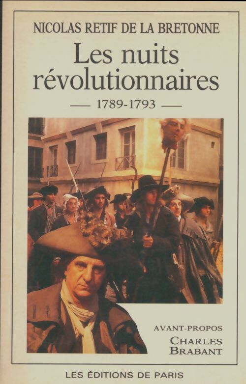 Livrenpoche : Les nuits révolutionnaires - Nicolas-Edme Rétif De la Bretonne - Livre