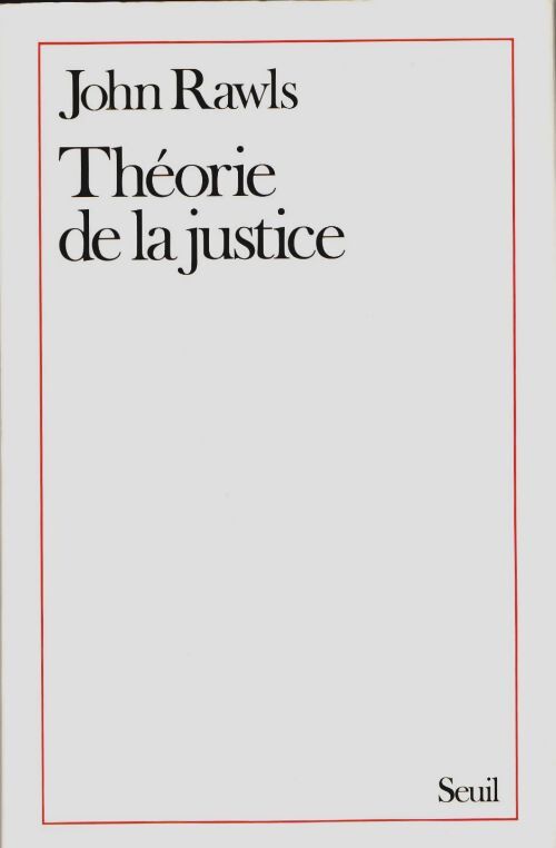 Livrenpoche : Théorie de la justice - John Rawls - Livre