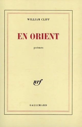 Livrenpoche : En Orient - William Cliff - Livre