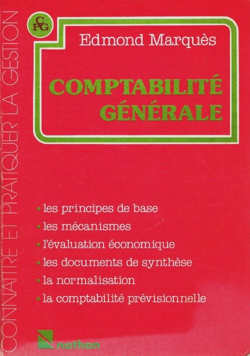 Livrenpoche : Comptabilité générale - Edmond Marquès - Livre