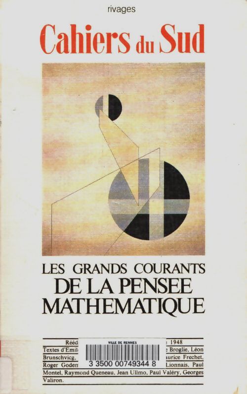 Livrenpoche : Les grands courants de la pensée mathématique - François Le Lionnais - Livre