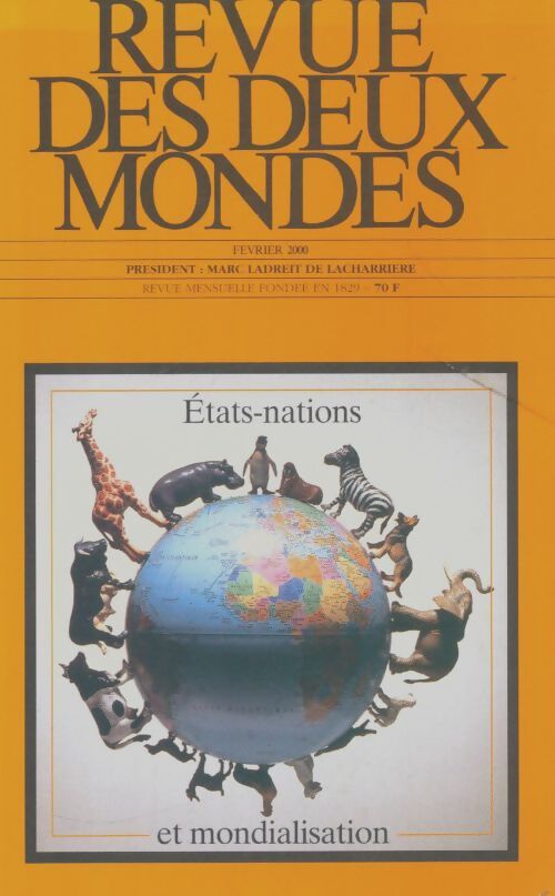Livrenpoche : Revue des deux mondes février 2000 - Collectif - Livre