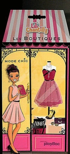 Livrenpoche : Boutique Lili Chantilly - je dessine ma mode chic - Collectif - Livre