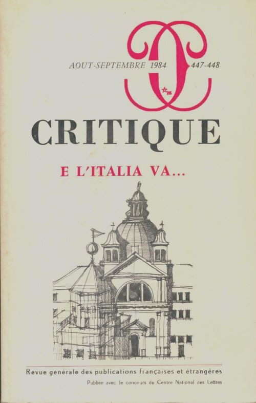 Livrenpoche : Critique n°447-448 : E l italia va.... - Collectif - Livre