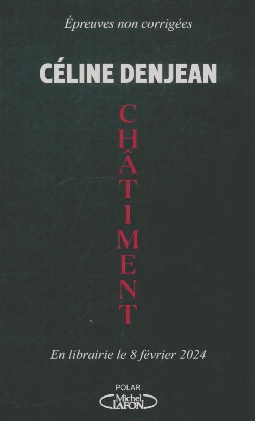 Livrenpoche : Châtiment - Céline Denjean - Livre