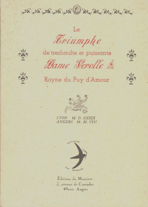 Livrenpoche : Le triomphe de très haute et puissante dame vérole - Xxx - Livre