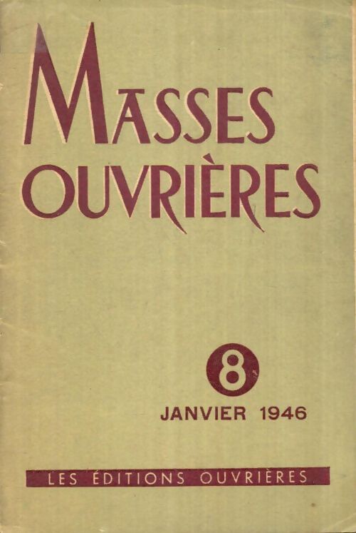 Livrenpoche : Masses ouvrières n°8 - Collectif - Livre