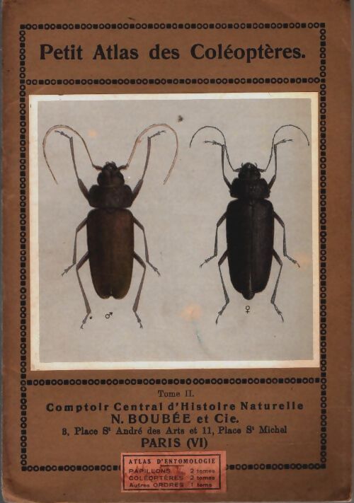 Livrenpoche : Petit atlas des coléoptères Tome II - Collectif - Livre