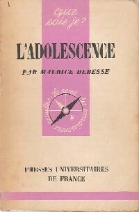Livrenpoche : L'adolescence - Maurice Debesse - Livre