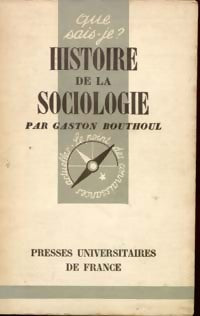 Livrenpoche : Histoire de la sociologie - Gaston Bouthoul - Livre