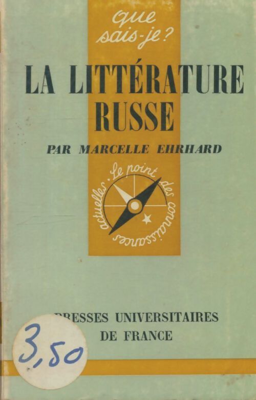 Livrenpoche : La littérature russe - Marcelle Ehrhard - Livre