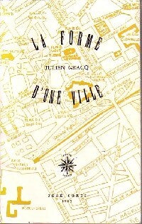 Livrenpoche : La forme d'une ville - Julien Gracq - Livre