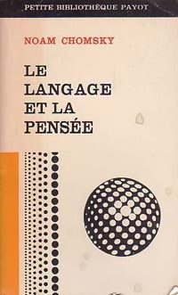Livrenpoche : Le langage et la pensée - Noam Chomsky - Livre