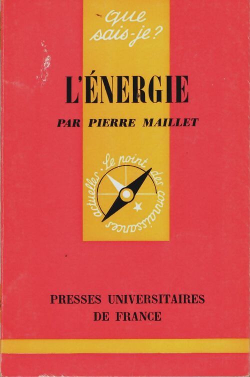 Livrenpoche : L'énergie - Pierre Maillet, Martine Cassette-Carry - Livre