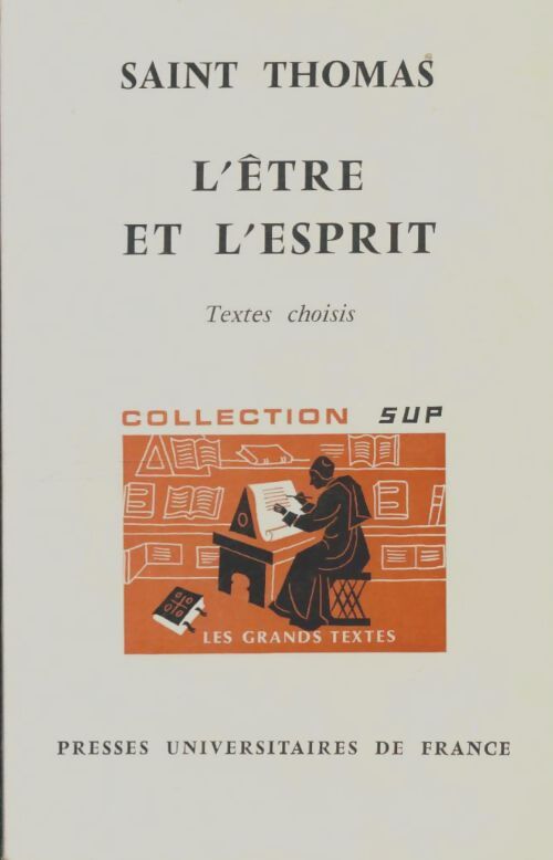 Livrenpoche : L'être et l'esprit - Saint Thomas - Livre