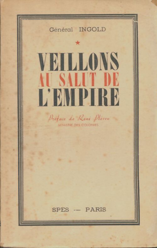 Livrenpoche : Veillons au salut de l'empire - Général Ingold - Livre