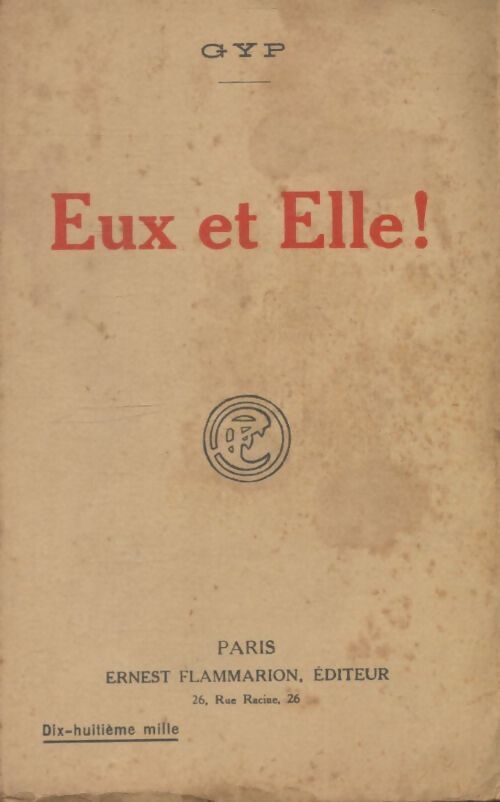 Livrenpoche : Eux et elle - GYP - Livre