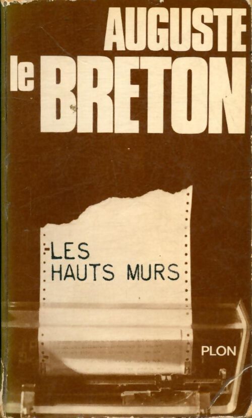 Livrenpoche : Les hauts murs - Auguste Le Breton - Livre