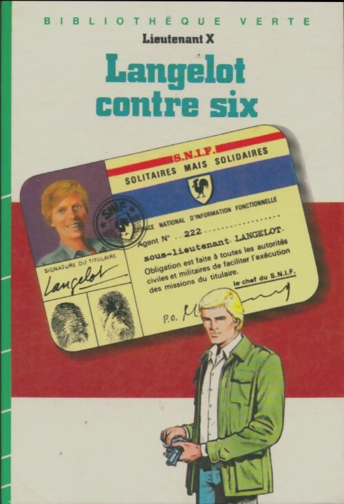 Livrenpoche : Langelot contre 6 - Lieutenant X - Livre