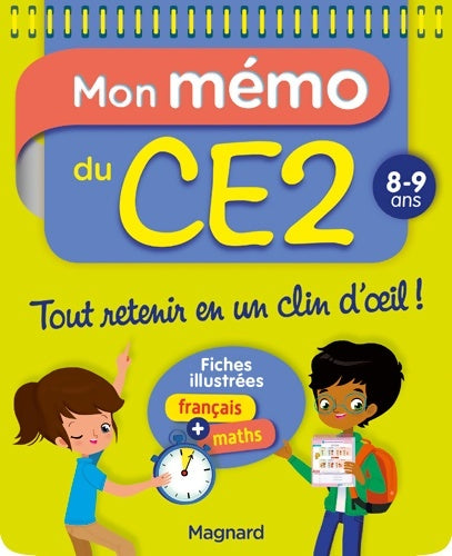 Livrenpoche : Mon Memo du CE2 8 9 Ans - Morgane Céard - Livre