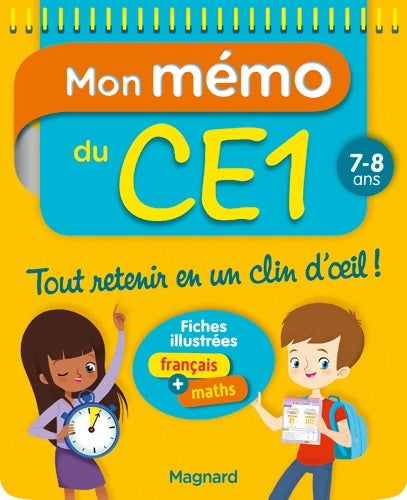 Livrenpoche : Mon Memo du CE1 7 8 Ans - Morgane Céard - Livre
