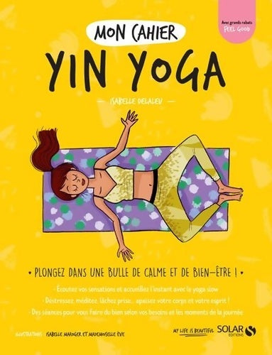 Livrenpoche : Mon cahier Yin yoga - Isabelle Delaleu - Livre