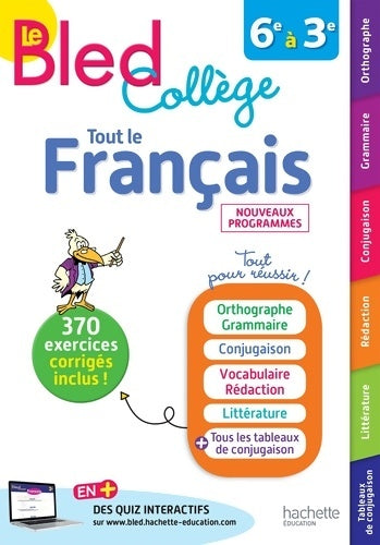 Livrenpoche : Bled Français Collège - Isabelle De Lisle - Livre