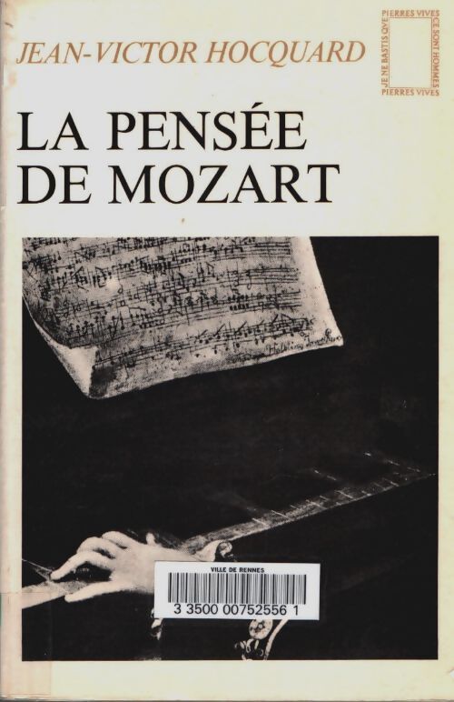 Livrenpoche : La pensée de Mozart - Jean-Victor Hocquard - Livre