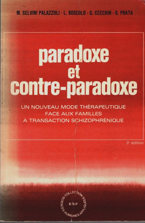 Livrenpoche : Paradoxe et contre-paradoxe - Collectif - Livre