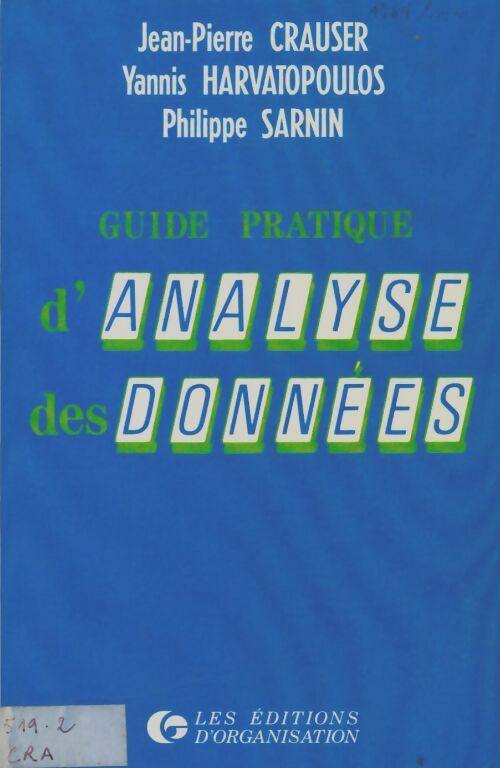 Livrenpoche : Guide pratique d'analyse des données - Collectif - Livre