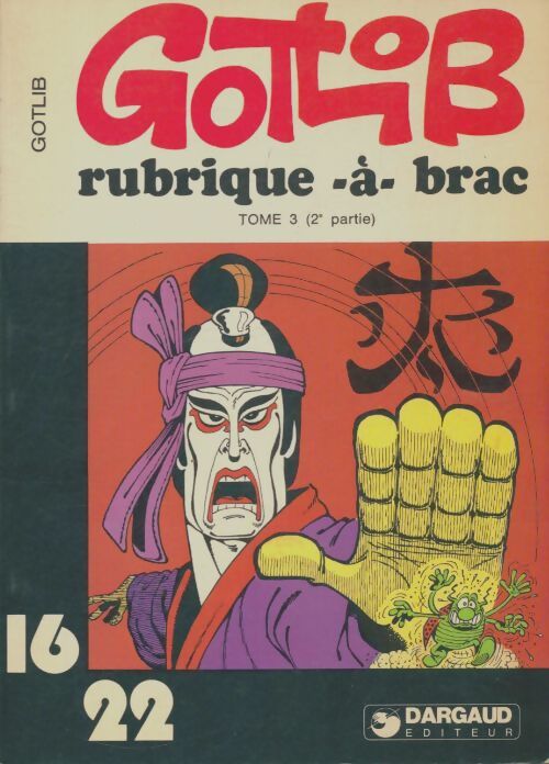 Livrenpoche : Rubrique-à-brac Tome III (2e partie) - Gotlib - Livre