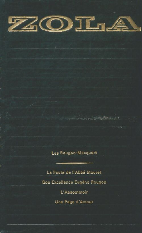 Livrenpoche : Oeuvres complètes Tome III - Emile Zola - Livre